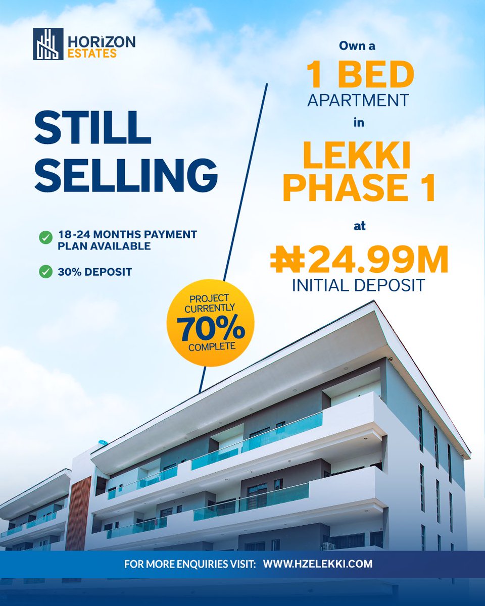 HorizonEstates_'s tweet photo. Owning a home does not have to be a distant plan. With the right structure, it becomes a smart step you can take today.
 
It is not just about owning property; it is about starting where you are and building forward.
 
#HorizonEstates #SmartPropertyInvestment #LekkiLiving https://t.co/gy1XNE5vZ4
