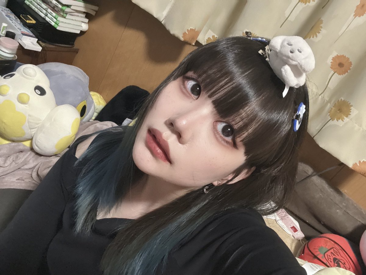 前髪うすめの方がかわいいかも！