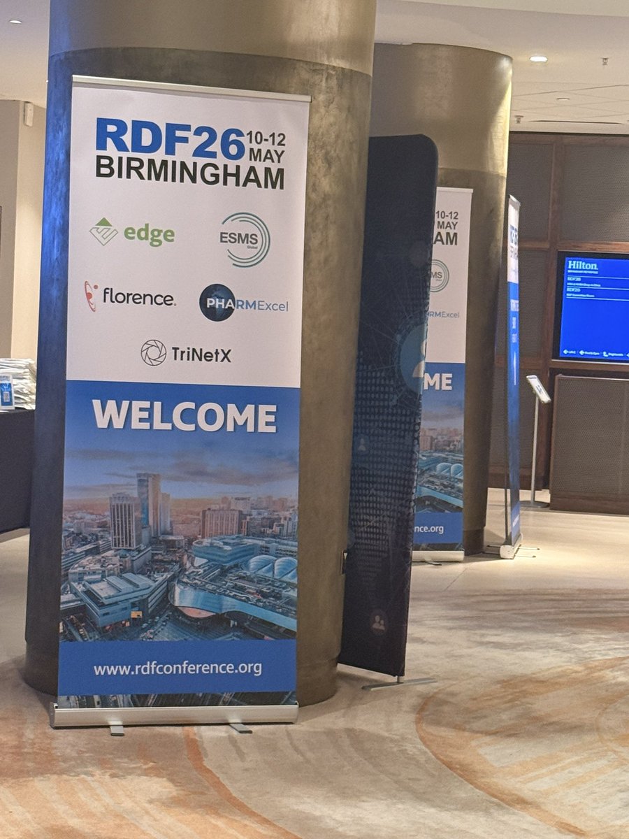 QEHResearch's tweet photo. Some of the team are at #RDF26 over the next couple of days, look out for more content from the conference and if you're here come say 👋 https://t.co/ZTL1HiyKzZ