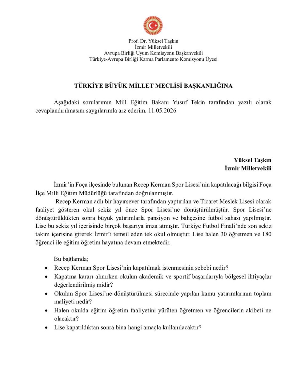 Yüksel Taşkın tweet media