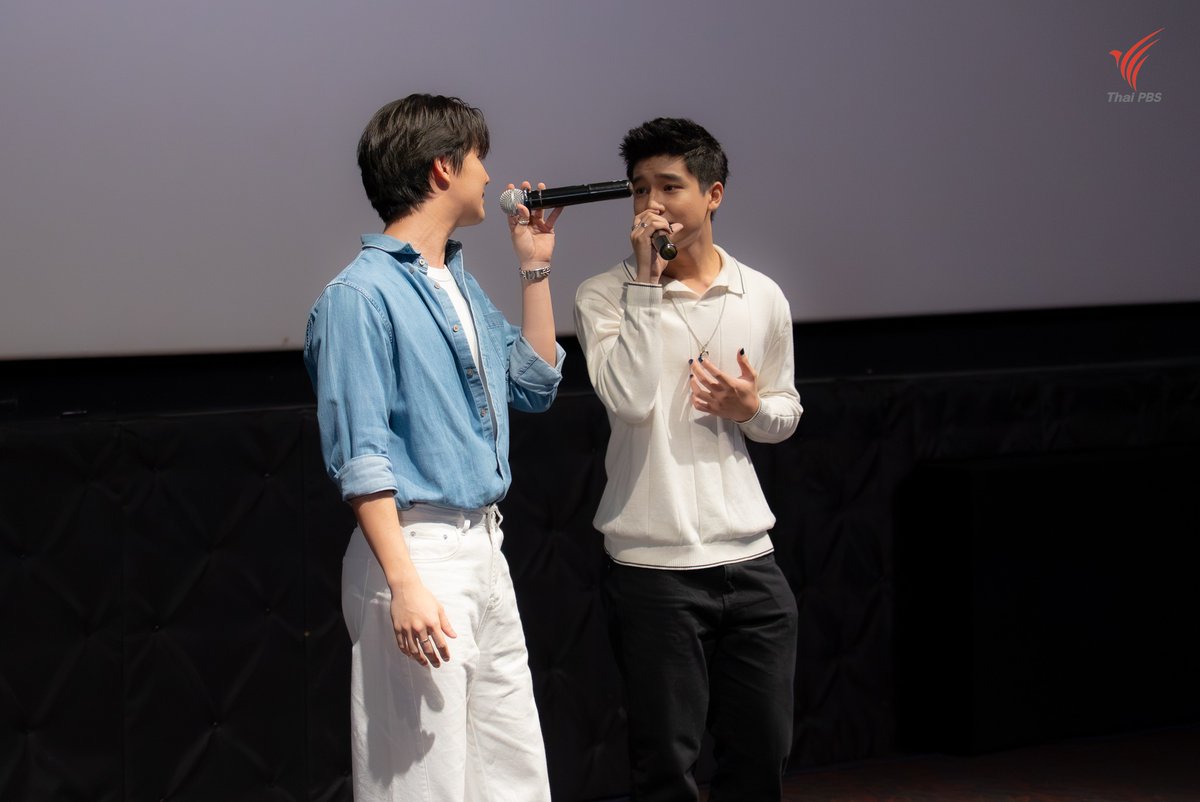 JengJournal's tweet photo. 110526 🐶 Facebook: ละคร ไทยพีบีเอส (Update)
ภาพบรรยากาศงาน Finding The Last Note ท่วงทำนองที่เลือนหาย Final EP FAN SCREENING 🎶
#ท่วงทำนองที่เลือนหาย
#FindingTheLastNote
#FindingTheLastNoteFinalEPFanScreening
#JengChotipat @Jengchtps https://t.co/ppWgyLo8O1