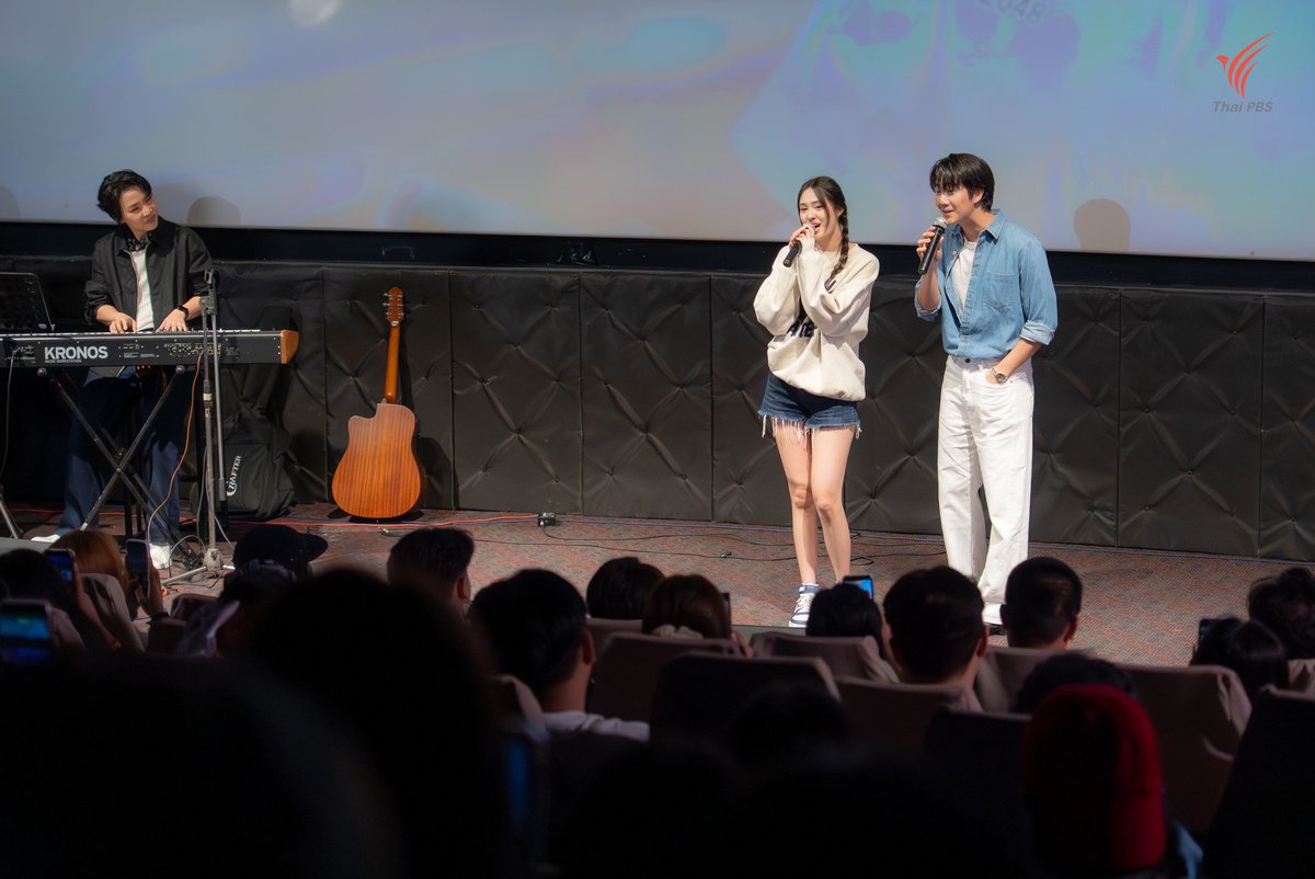 JengJournal's tweet photo. 110526 🐶 Facebook: ละคร ไทยพีบีเอส (Update)
ภาพบรรยากาศงาน Finding The Last Note ท่วงทำนองที่เลือนหาย Final EP FAN SCREENING 🎶
#ท่วงทำนองที่เลือนหาย
#FindingTheLastNote
#FindingTheLastNoteFinalEPFanScreening
#JengChotipat @Jengchtps https://t.co/1oaWqBoUQl