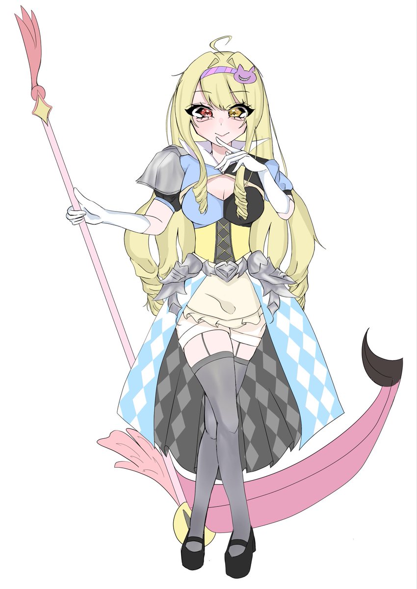 m2n4_bn's tweet photo. アリスモチーフのオリキャラ♡♢♧♤

#オリキャラ
#立ち絵
#イラスト https://t.co/AtYcQGDTs9