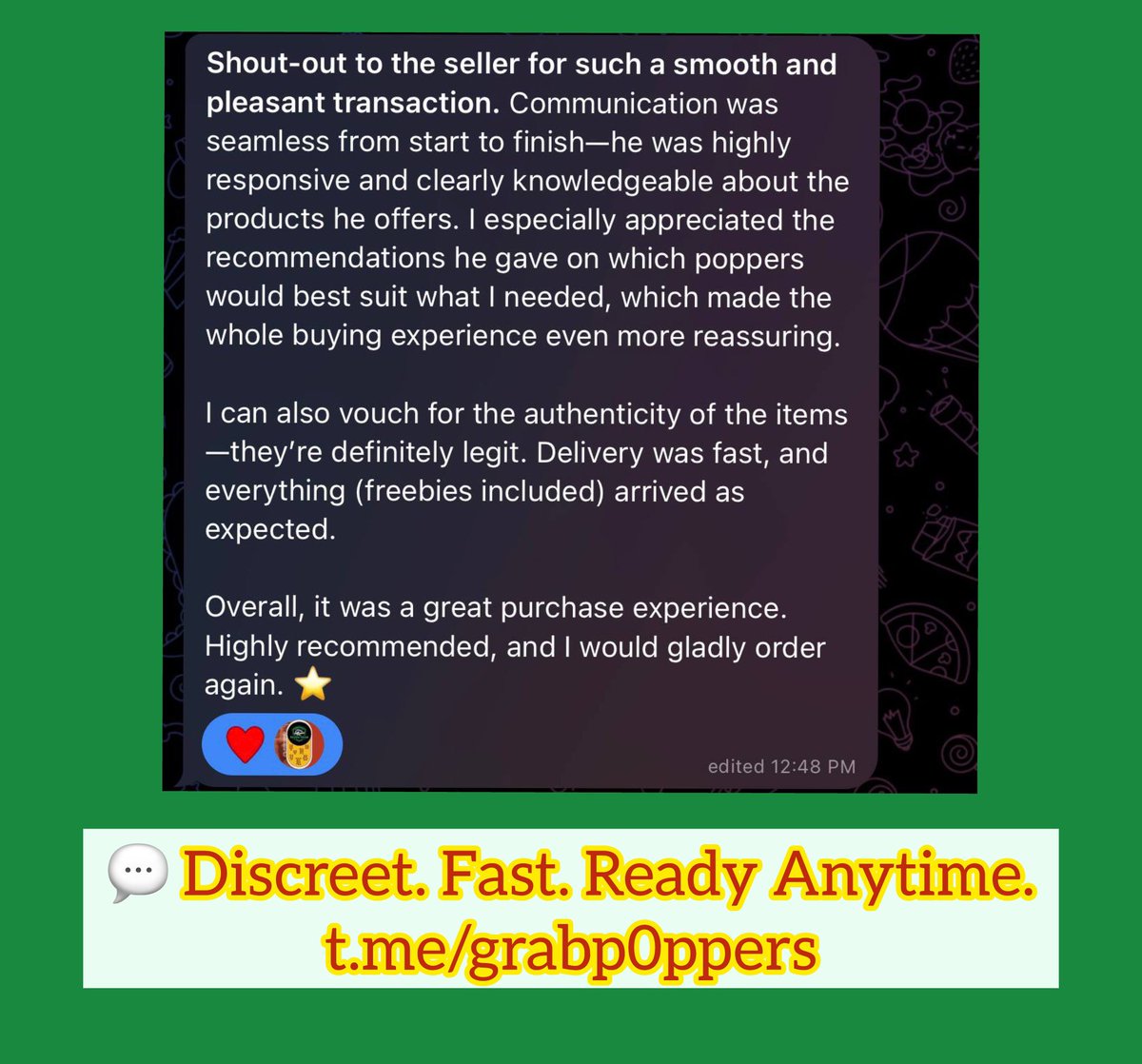 Grab Poppers - Trusted and Quality Poppers💯 tweet media