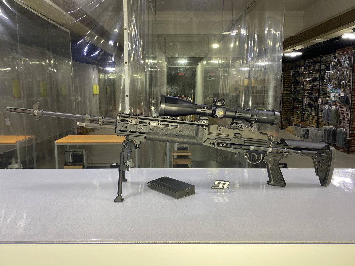 SquareRange's tweet photo. WE Airsoft - SFA M14 EBR MOD 0 GBBR
外部ソース専用からフロンガスに仕様変更😂
#SquareRange #シューティングレンジ #ガスブロ #Airsoft #M14 https://t.co/jDi8P56v11
