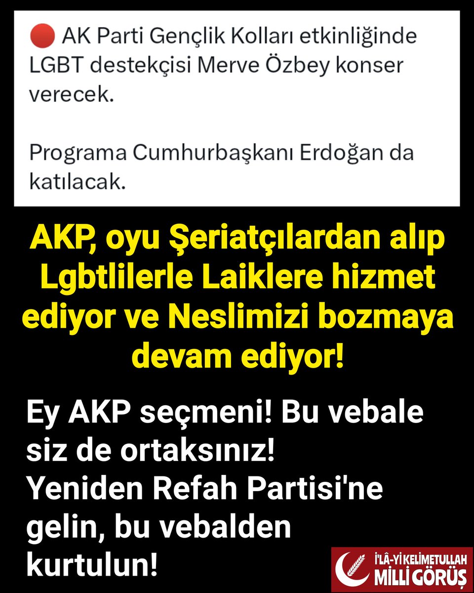İ'lâ-yi Kelimetullah - Milli Görüş tweet media