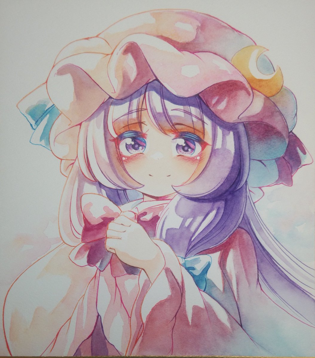 nadiouji's tweet photo. 名華祭にて頒布する予定のパチュリー様♥️ https://t.co/F65cMmaArF