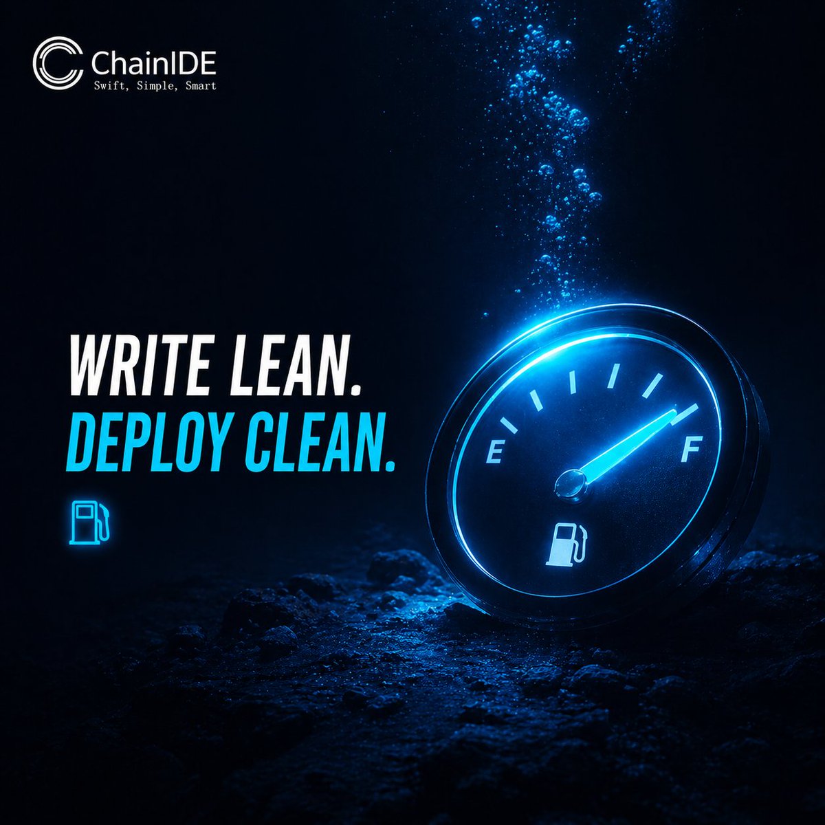 ChainIDE's tweet photo. 💡 Code Tip of the Week
Gas optimization starts before you deploy — it starts when you write.

Use uint256 over smaller uints in most cases (EVM pads them anyway), avoid redundant storage reads by caching in memory, and let Code Sage flag expensive patterns before they hit mainnet.

Write lean. Deploy clean. ⛽

#Web3Dev #SmartContracts #ChainIDE