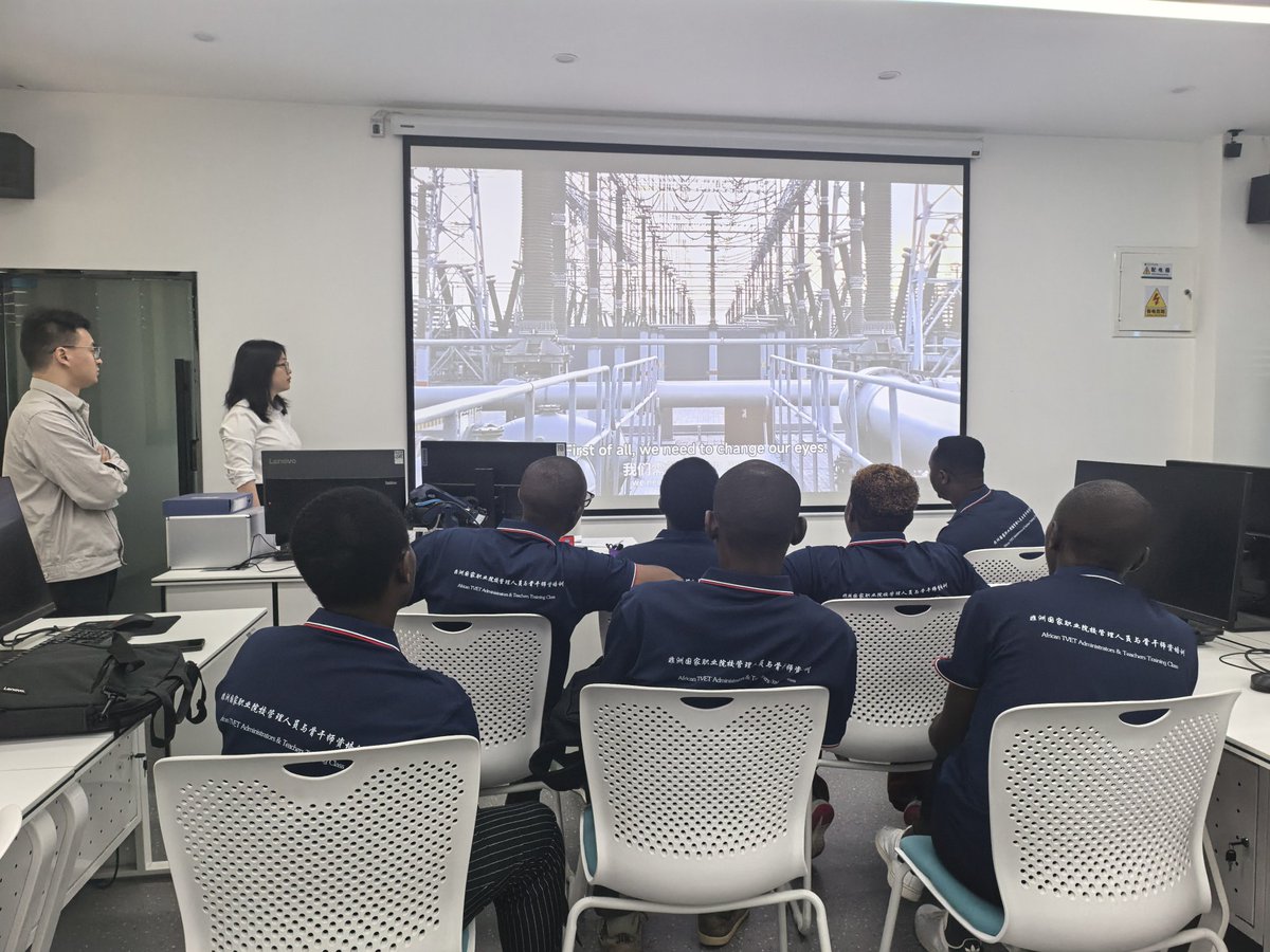 forevertvet's tweet photo. Day 2 of the Rwanda–China training program at ZEPC focused on hands-on learning, innovation, and strengthening technical skills in the power and renewable energy sector
@RTB_Rwanda https://t.co/bAu965lWsl