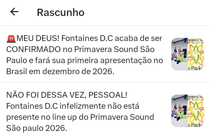 Fontaines D.C Brasil tweet media