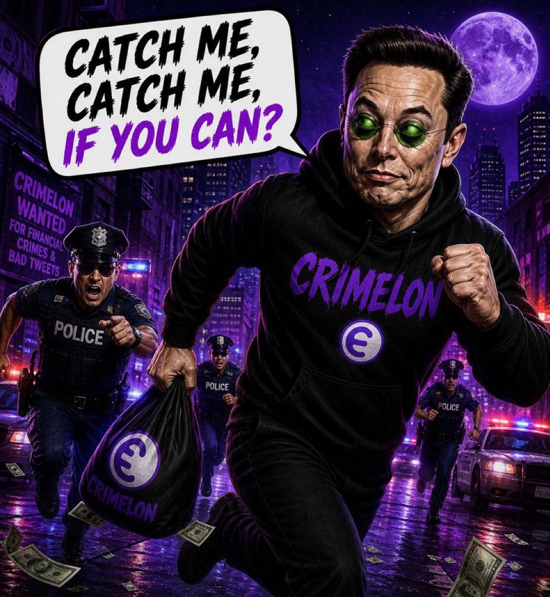 Jeezer26's tweet photo. Crimelon just want to crime his way to financial freedom @CRIMELONINK https://t.co/pLTbgBZTyJ