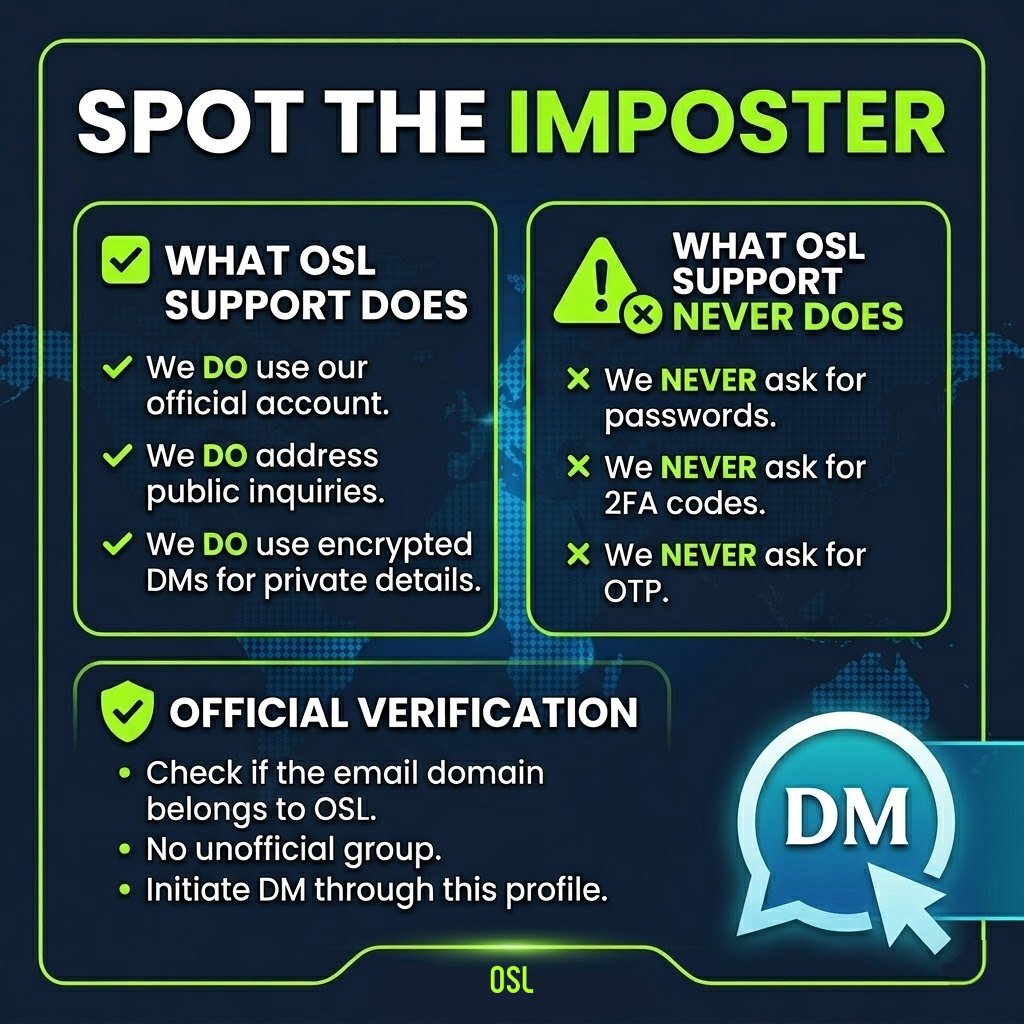 OSL Support tweet media