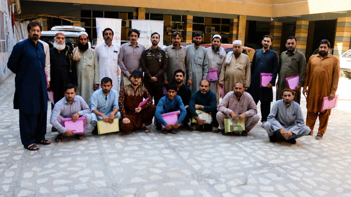 KPEC_Official's tweet photo. Under the Khyber Pass Economic Corridor (KPEC), a two-day Occupational Health &amp; Safety (OHS) Training Session was successfully conducted for the Gems Cluster on 06–07 May 2026, with the valuable support of Rescue 1122. https://t.co/ResiEu29sg