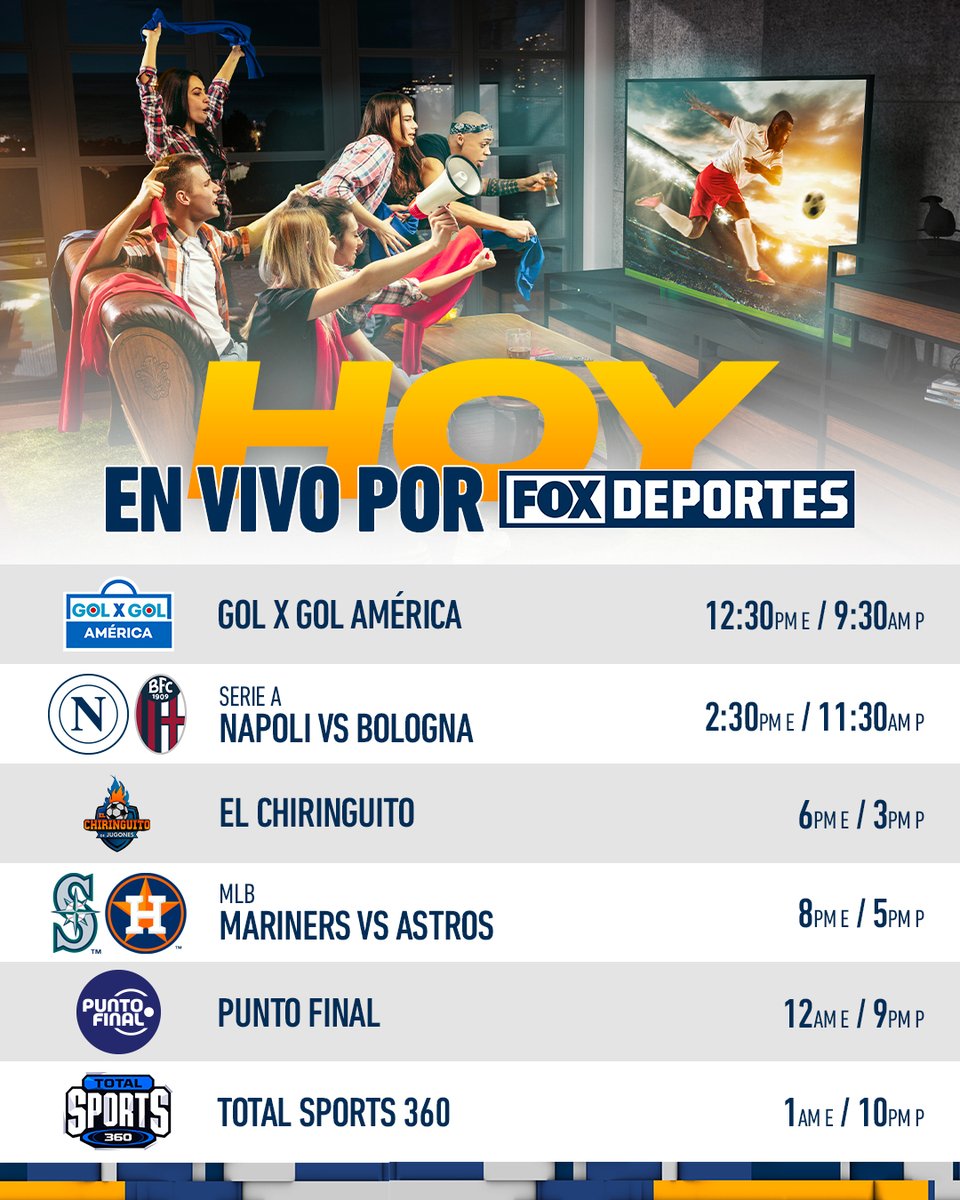 FOX Deportes tweet media
