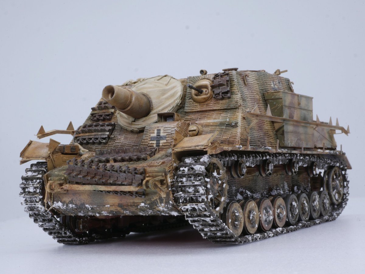 RockkenModel's tweet photo. タミヤ　1/35 ブルムベア あと少し！ https://t.co/2OvvAlWbpK