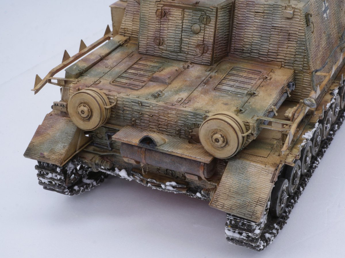 RockkenModel's tweet photo. タミヤ　1/35 ブルムベア あと少し！ https://t.co/2OvvAlWbpK