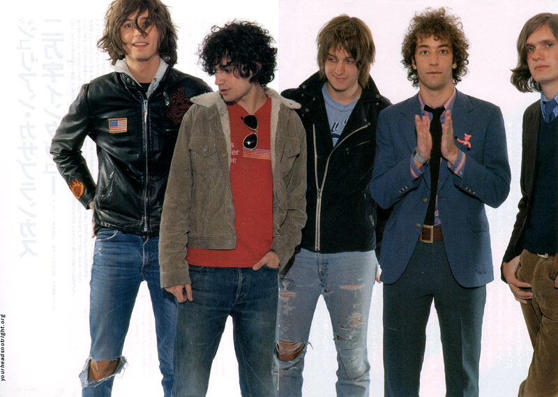 archivestrokes's tweet photo. The Strokes for rockinon magazine (2002) https://t.co/llcRbAqeKA