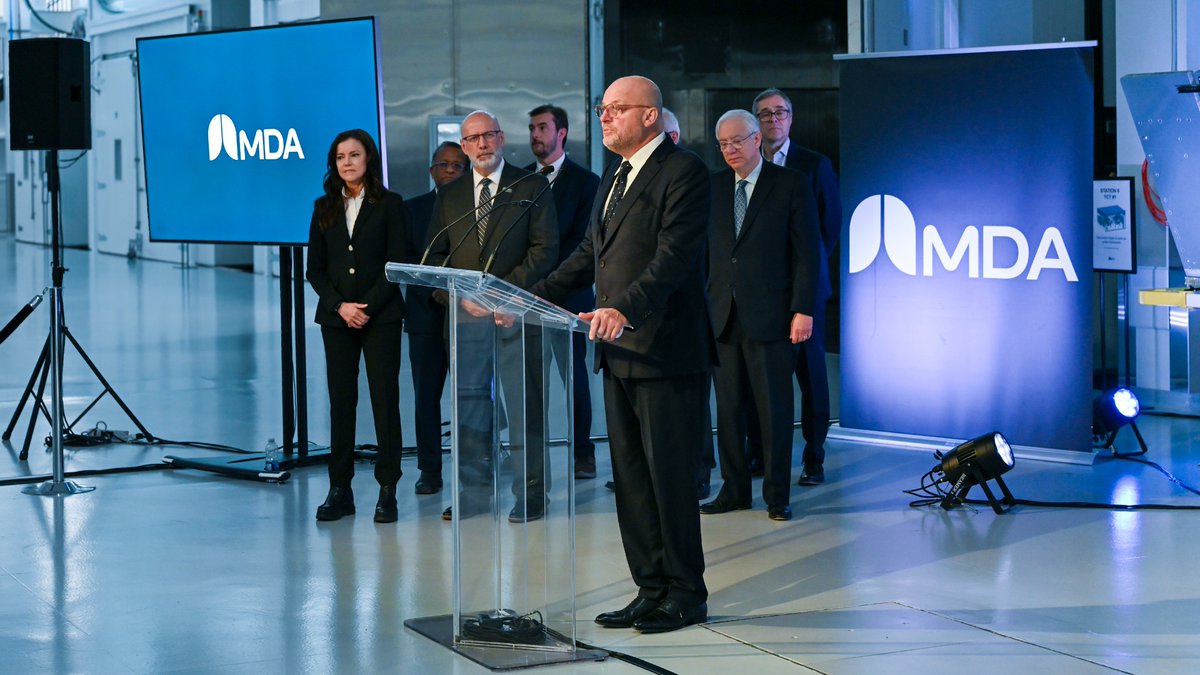 CanadaInSpace's tweet photo. 🏢 MDA Space has officially opened a new 185,000-square-foot satellite manufacturing facility in Montréal.

Read the full story below. 👇
https://t.co/ERDGG1eL1h

#MDASpace #SatelliteManufacturing #SpaceIndustry #CanadianSpace #Aerospace #Montreal #SpaceQ https://t.co/LwQRQ1BdFW