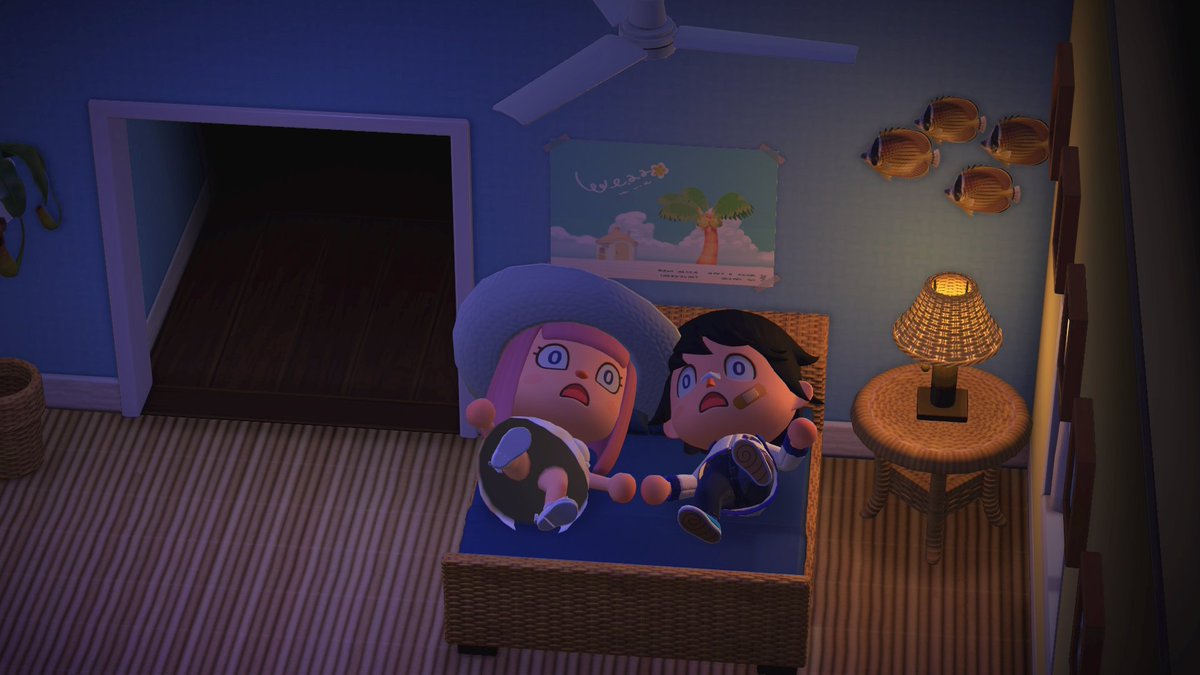 Cheyenn03427718's tweet photo. Sleeping with @Federxblue 🙈🥰
#ACNH https://t.co/eezAqyoUoh