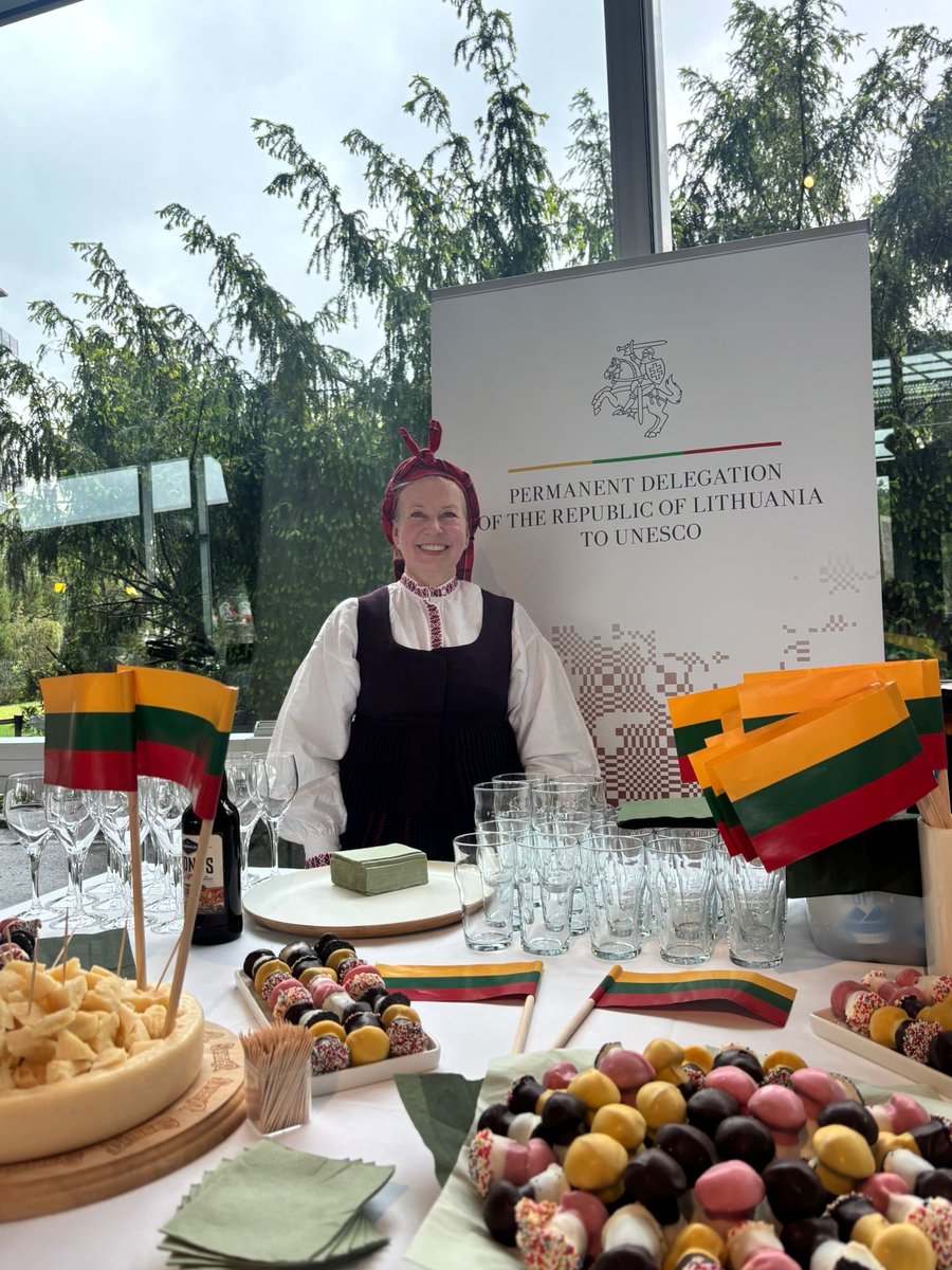 Lithuania at UNESCO 🇱🇹 tweet media
