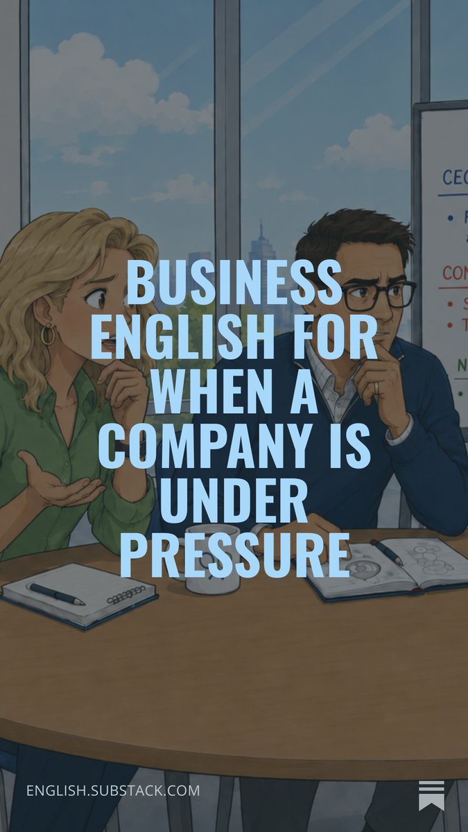 LanguageSuccess's tweet photo. When things go wrong at work, the right words matter.
Our latest Business English lesson covers 15 phrases for when you’re “in the hot seat” and need to “turn things around” without sounding defensive.
Useful #English 🔥
https://t.co/zAnEfosv6S https://t.co/ksx6vyUjMa