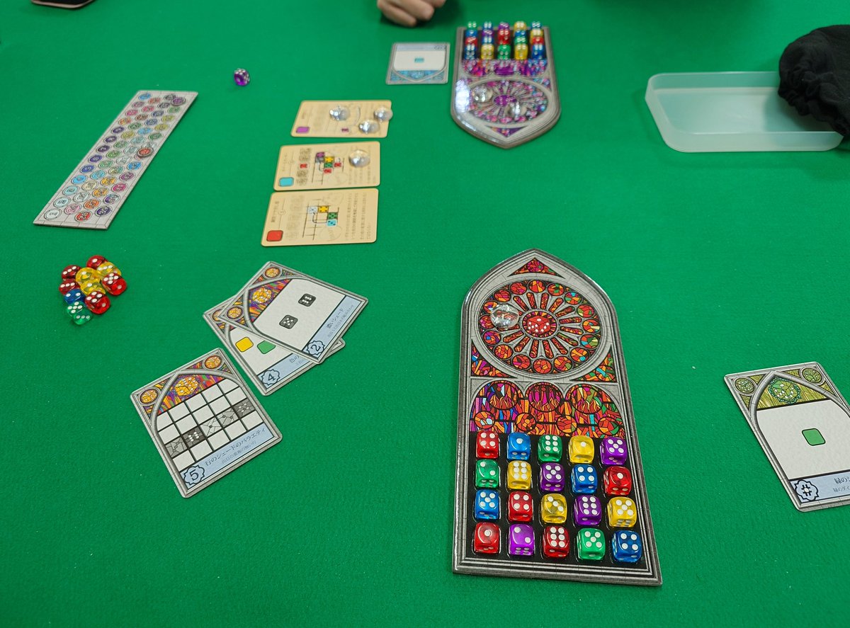 harada_bdg's tweet photo. ボムバスターズ会に参加しました。
プレイしたゲームは
「ボムバスターズ」
「One to Five」
「SAGRADA」
今日はミッション55から始めて57まで進めることをできました。ミッション66までの道のりは長そうです。
同席の皆さんありがとうございました。 https://t.co/lhgE9TYHHI