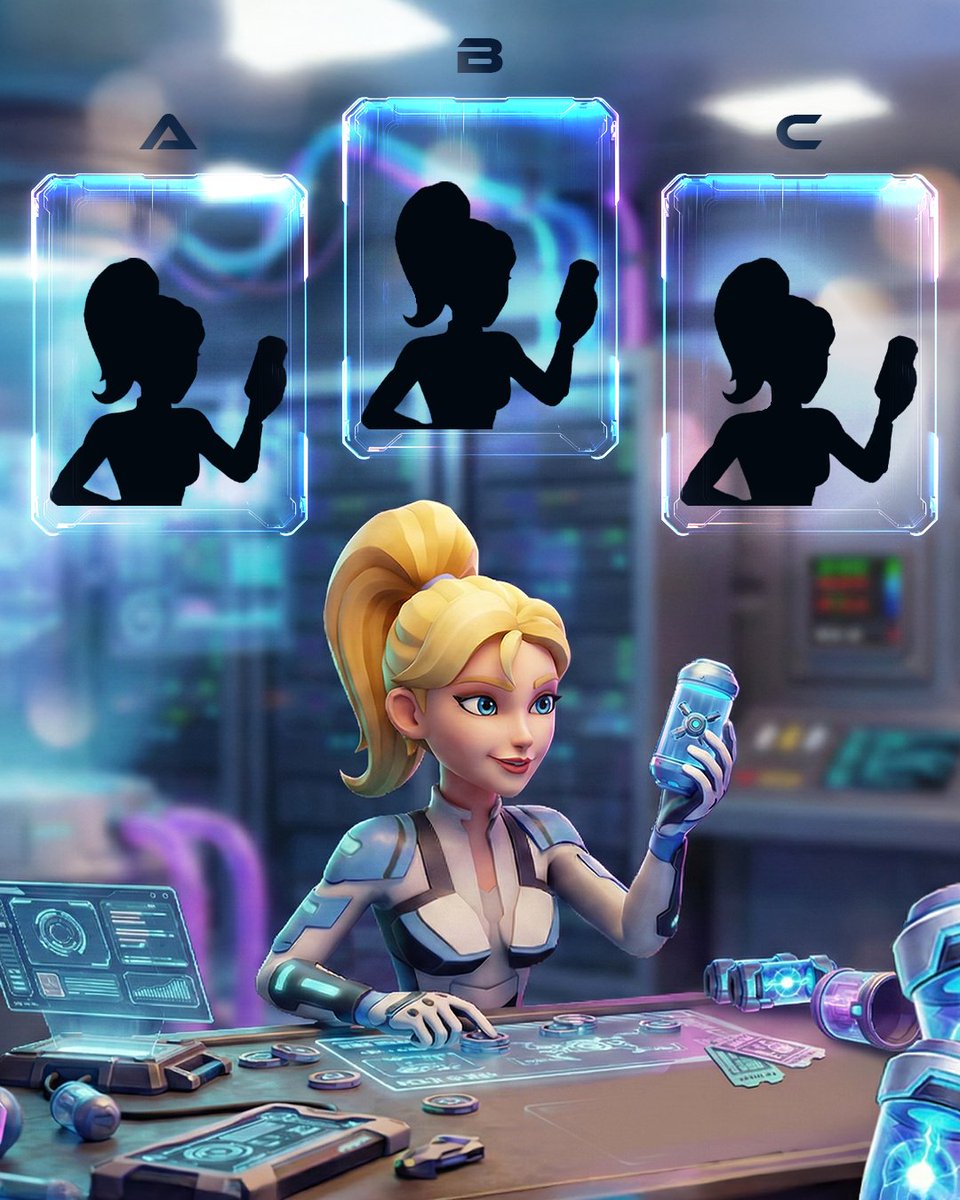 RaidRushTD's tweet photo. 🎯 Sharp eyes needed for this one! 
Which shadow belongs to Astra?

#RaidRush #GameQuiz #GuessTheAnswer  #TowerDefense https://t.co/xR74zWpQaL