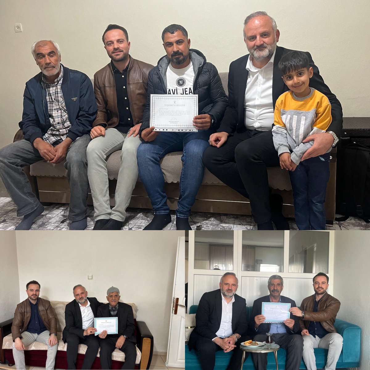 MirzaKAYHAN's tweet photo. Gençlik Kolları Başkanımız sn. Özgür AKBEY ve Yönetim Kurulu Üyelerimiz ile birlikte,

Teşkilat çalışmalarımız kapsamında kıymetli üyelerimizi ziyaret edip Cumhurbaşkanımız Sayın Recep Tayyip Erdoğan’ın selam ve muhabbetlerini ilettik. 

Misafirperverlikleri için kıymetli hemşehrilerimize gönülden teşekkür ediyorum.
