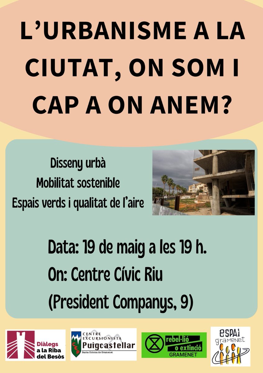 Diàlegs a la Riba del Besòs tweet media