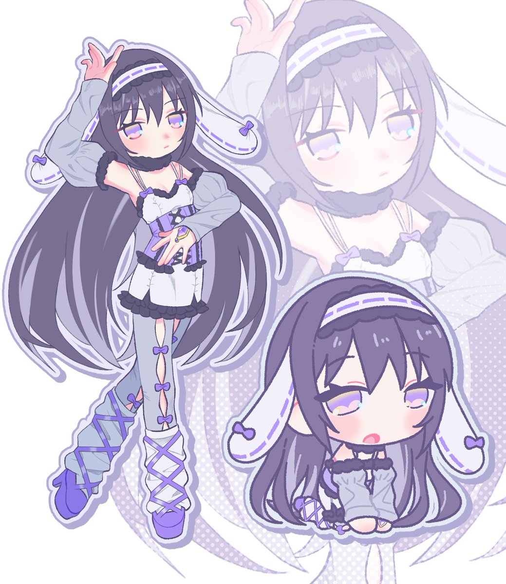 DECORA_S2's tweet photo. #魔法少女まどか 
🤍 🩷🩰💜🖤 https://t.co/FkNgjdGXV9