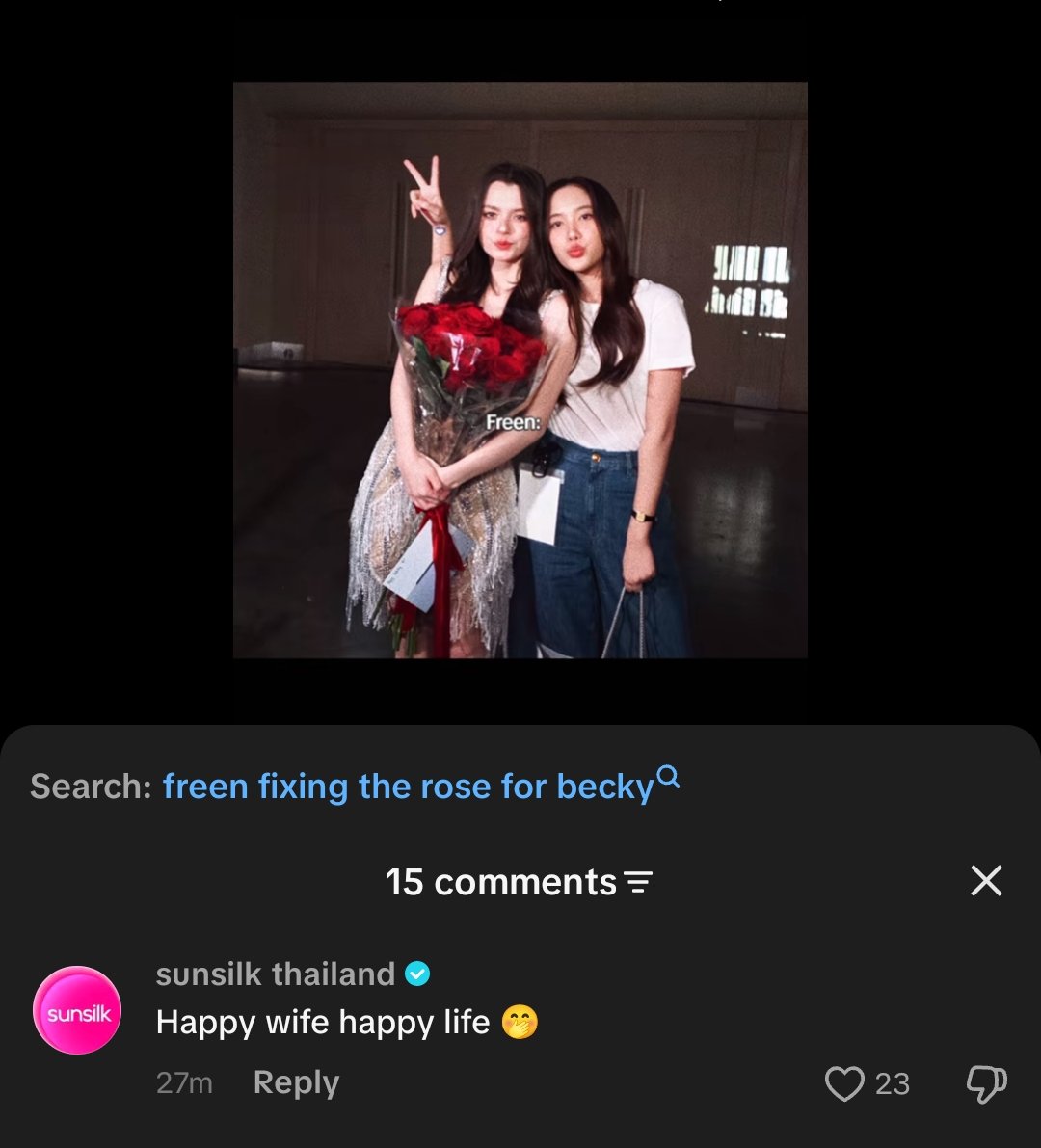 La marca que representa becky es más shipeer que todas nosotras juntas 😂