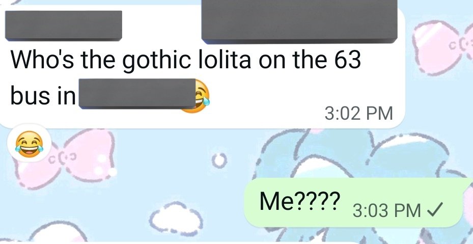 De4dGrrrl's tweet photo. Im in a jfashion whatsapp group and i got this message while i was on this bus https://t.co/R0RX7PnEtE