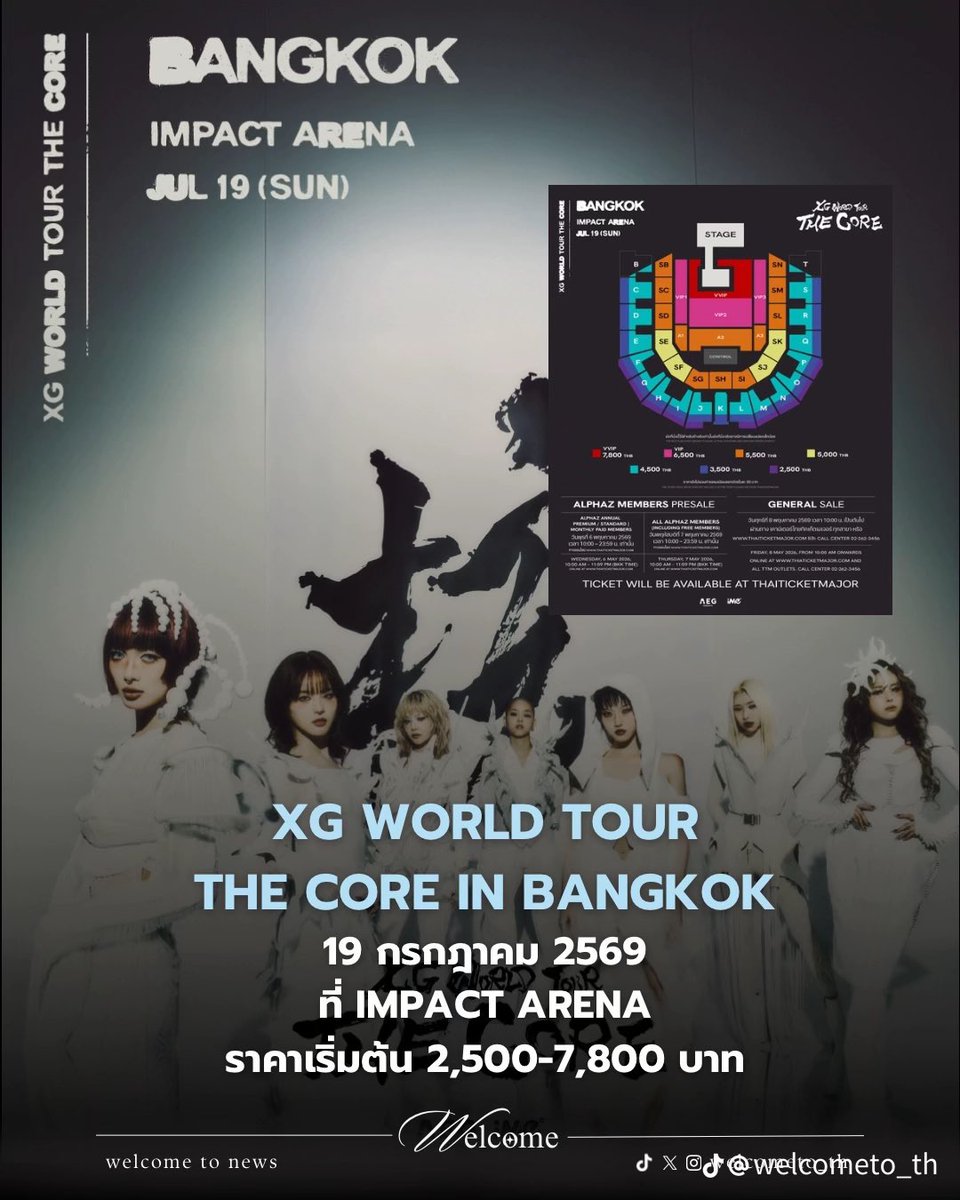 Styee8's tweet photo. บัตร 5500  1 ใบ ปล่อยต่อ 3000 ครับอยากให้มีคนไปดูน้าา นัดรับได้ครับ  #XG_WorldTour_THECORE https://t.co/fJLtyTCAkB