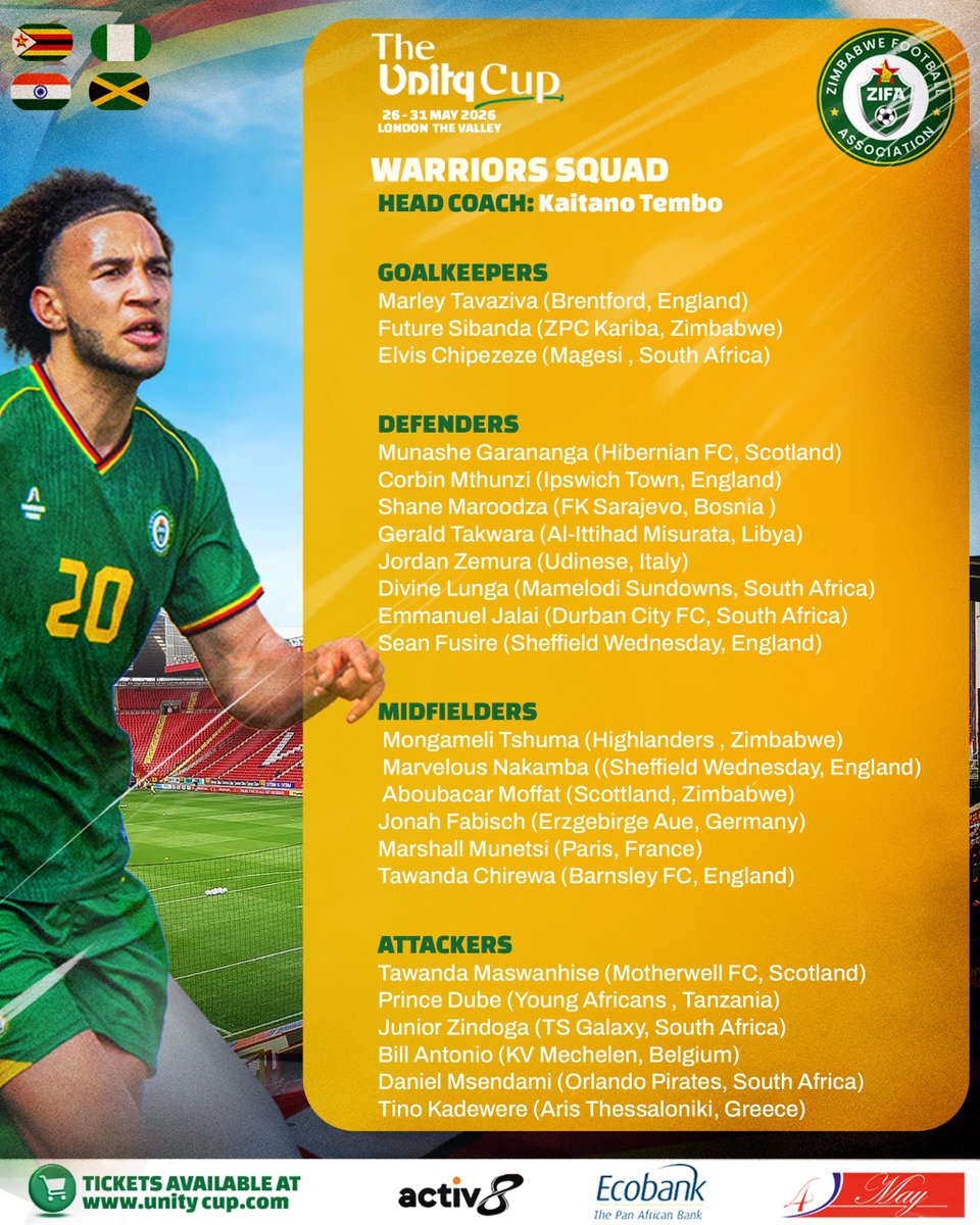 Zimbabwe Football Association tweet media