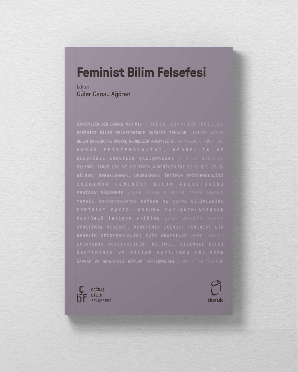 dorukyayinlari's tweet photo. YENİ! @CagBilFelsefesi 
•
Feminist Bilim Felsefesi
Editör: Güler Cansu Ağören
Seri Editörleri: Ömer Fatih Tekin, Sercan Palavan
•
Pozitivist bilim idealine içkin nesnellik anlayışı göz önünde bulundurulduğunda feminist bilim kavramının oksimoron olduğu düşünülebilir. Nihayetinde bu ideal bilimsel bilginin konumsuz bilgi olduğu yönünde normatif bir önkabul üzerine kuruludur ve açıkça konumlanmış feminist bilgi iddialarının bilimselliği bu çerçeve içerisinde anlamlandırılamaz. Öte yandan feminist bilim filozofları, feminist bilim iddialarını tam da bu tezatlık üzerine kurarlar ve modernist pozitivist bilim idealine içkin konumsuzluk iddiasını üstü örtülü bir konumluluk barındırması açısından eleştirirler. Feminist Bilim Felsefesi, bu konumsuzluk mevhumumun çeşitli yönleriyle sorgulamaya açıldığı ve feminist konumlanışın daha iyi bir bilim pratiği için nasıl işe koşulabileceğinin etraflıca tartışıldığı bir alan sunuyor.

Serinin tümünü incelemek ve edinmek için; https://t.co/OFTQoNmLSM

#dorukyayınları #çağdaşbilimfelsefesiserisi #dorukfelsefekitaplığı #feministbilimfelsefesi #gülercansuaöğren #ömerfatihtekin #sercanpalavan #yenikitap #yeni #kitap