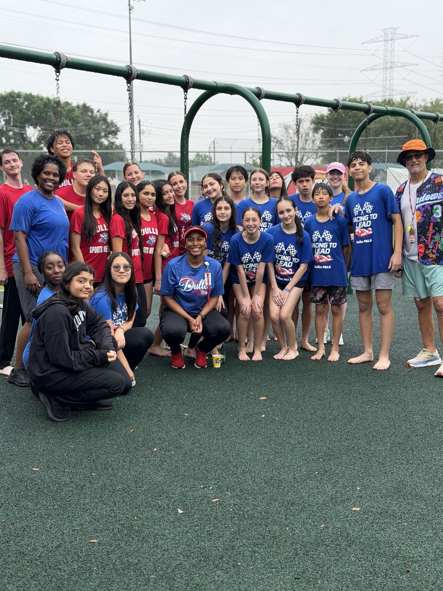CoachC_Johnson's tweet photo. DMS PALS had the opportunity to help out with  @ME_Mustangs Field Day last Friday! Let’s just say they had a blast ❤️ @DHSAthletics550 https://t.co/xLd948K8Tl