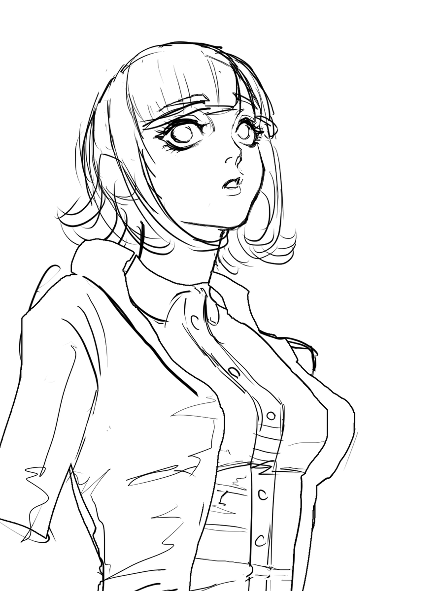 ダンガンロンパ #danganronpa wip FA 七海千秋