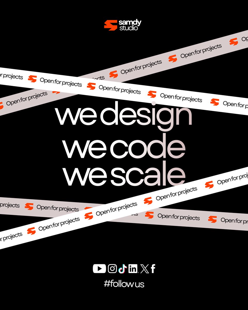 SamdyStudios's tweet photo. @backpackeruttam Hello, at Samdystudio
We design brand, code web and apps and we market https://t.co/yo7ws470Jy
