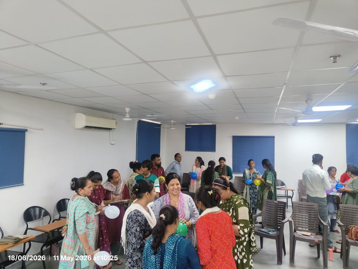 bpa_ind's tweet photo. Human resources development spreads its wings at BPA. This training on capacity building of our special educators is being conducted at BYP Eye Hospital, Vatrak
#capacitybuilding
#capacitybuildingprogramme
#specialeducation https://t.co/hIpYj1M46y