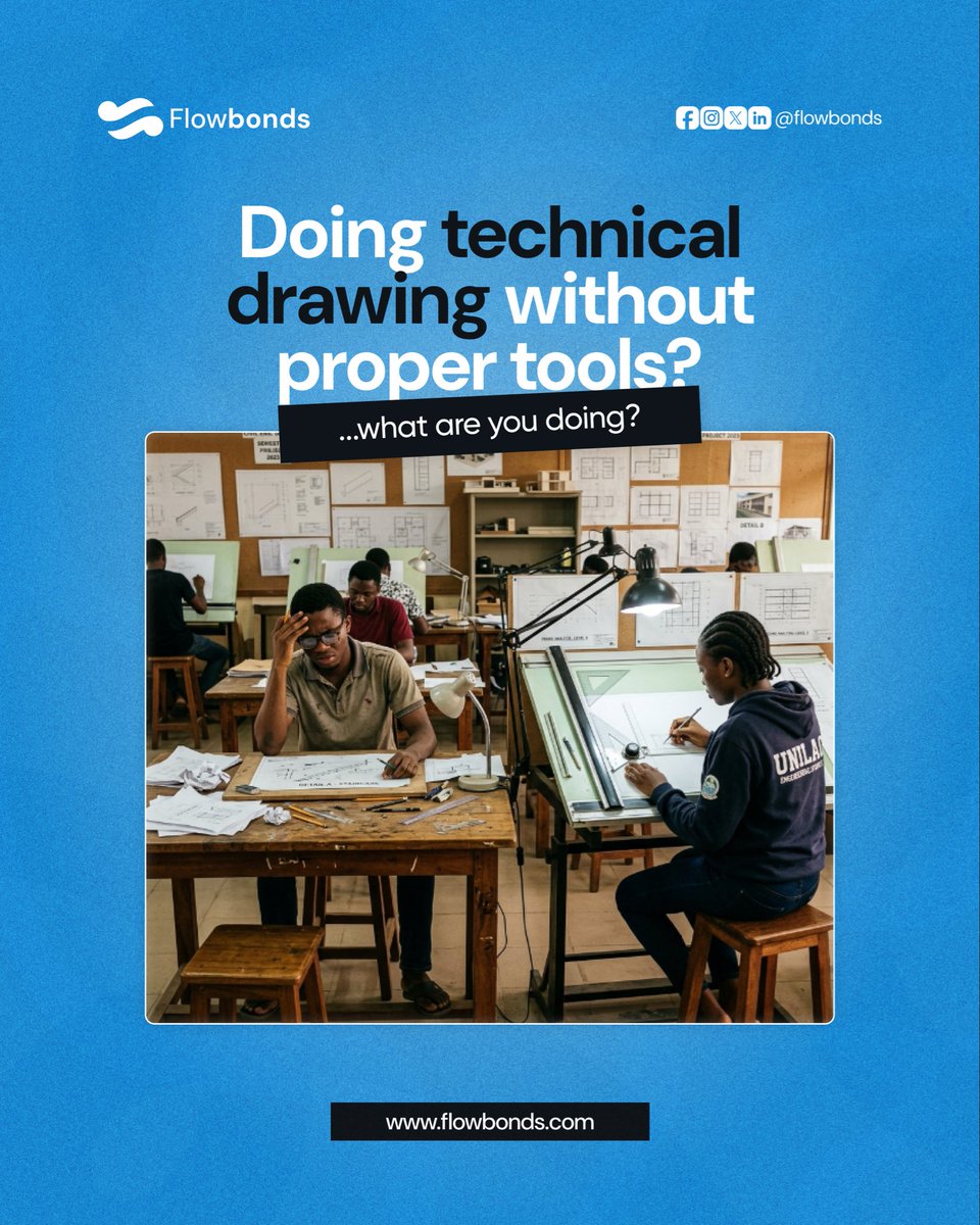 flowbonds's tweet photo. Trying to survive technical drawing without the right tools? That’s a risky experiment 😭📐

Get your complete technical drawing essentials from https://t.co/wxMxa94pgL

Join us on WhatsApp https://t.co/VLwN9VESma https://t.co/UtKb9n4dGo