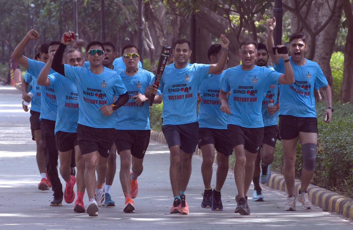 IAF_MCC's tweet photo. #VictoryRun
#OperationSindoor https://t.co/o02xII8opq
