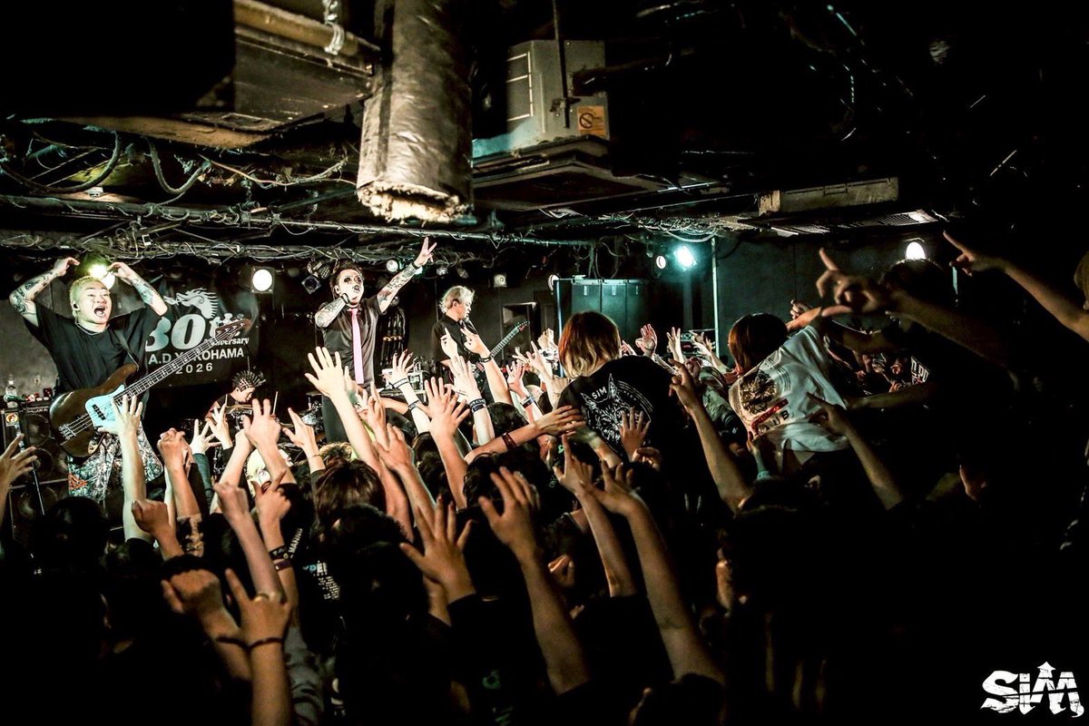 SiM_Official's tweet photo. THE EXPERiMENT TOUR 2026
5/11(月) at F.A.D YOKOHAMA

ありがとうございました！

Photo by @kouhey0622 

#SiM
#SiM7th https://t.co/OmaTlkRBIc