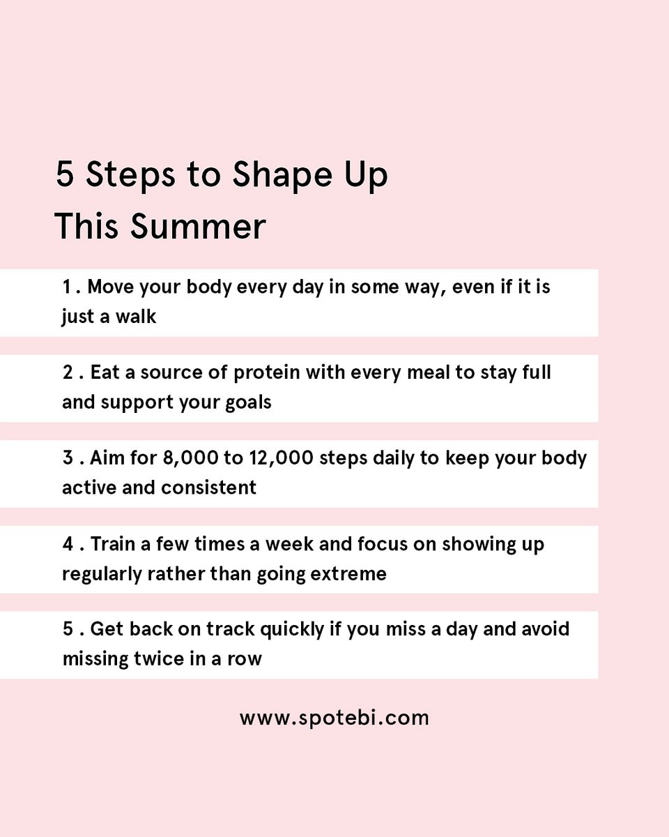spotebi's tweet photo. Ready to get consistent this summer? ☀️
Join our Free 12-week Summer Shape Up challenge 💪https://t.co/Eh4yHbtcdS 
Simple structured workouts designed to help you build strength, improve fitness, and stay consistent without overthinking it. 👙💪☀️ https://t.co/9dCvgHGbg7