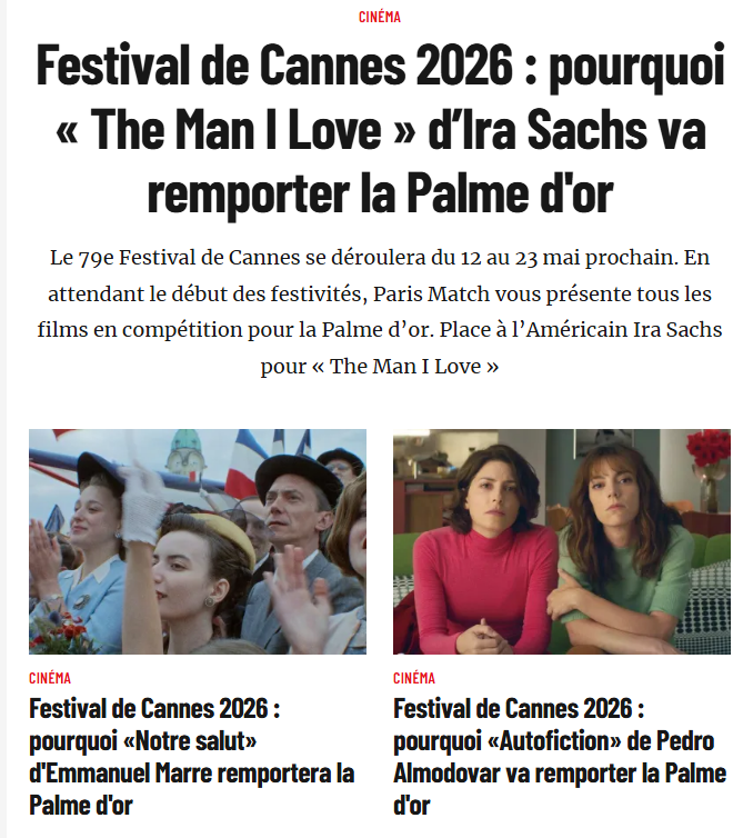 Brigitte Baronnet @ Cannes2026 tweet media