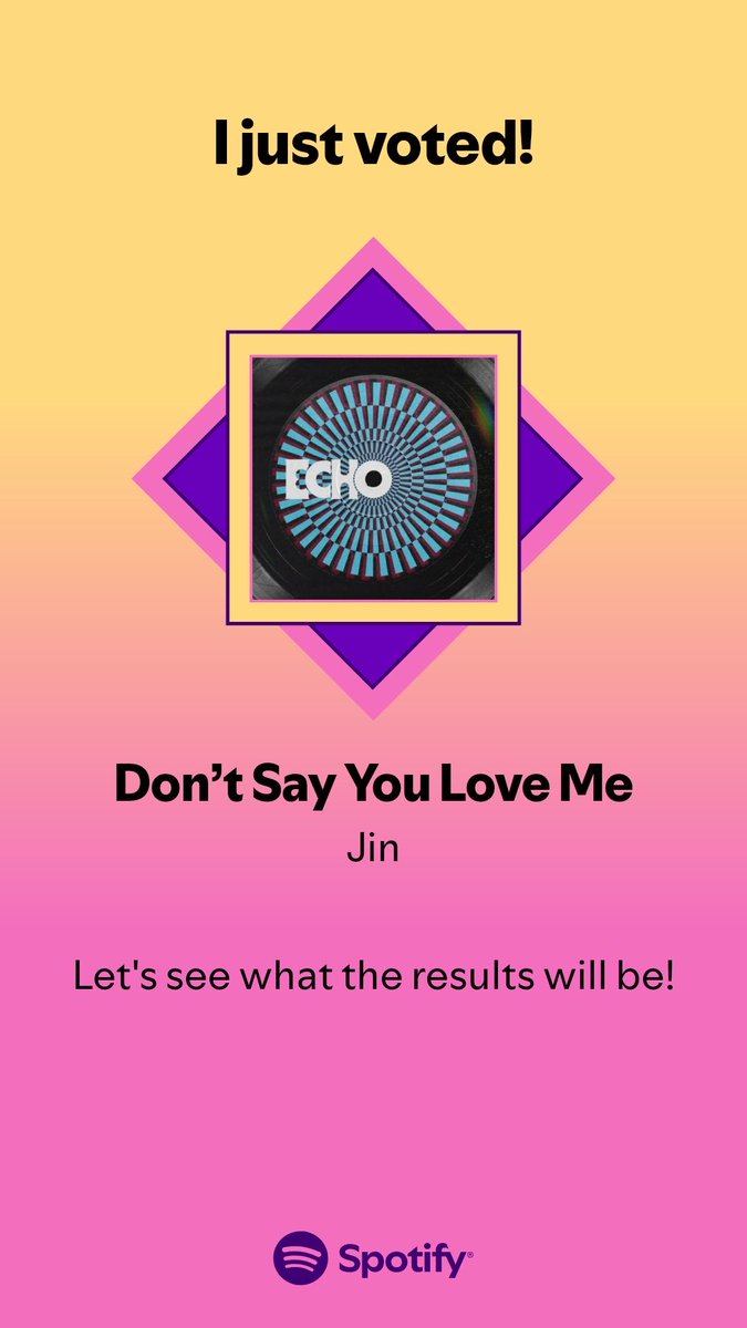 I just voted to help decide the MUSIC AWARDS JAPAN Best of Listeners' Choice: International Song. Check out this playlist and join me in the vote.

#SpotifyxMAJ  open.spotify.com/playlist/37i9d…