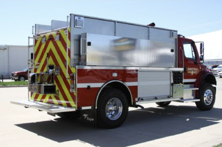 ToyneFireTrucks's tweet photo. The Sheffield (IA) Fire Department recently accepted delivery of their new #Toyne Pumper Tanker/Tender.
View Now » https://t.co/1OSPoER0u3
#BuiltToTakeTheCall
#ToyneTailoredApparatus
#Firefighters https://t.co/5w3RAnn1hK