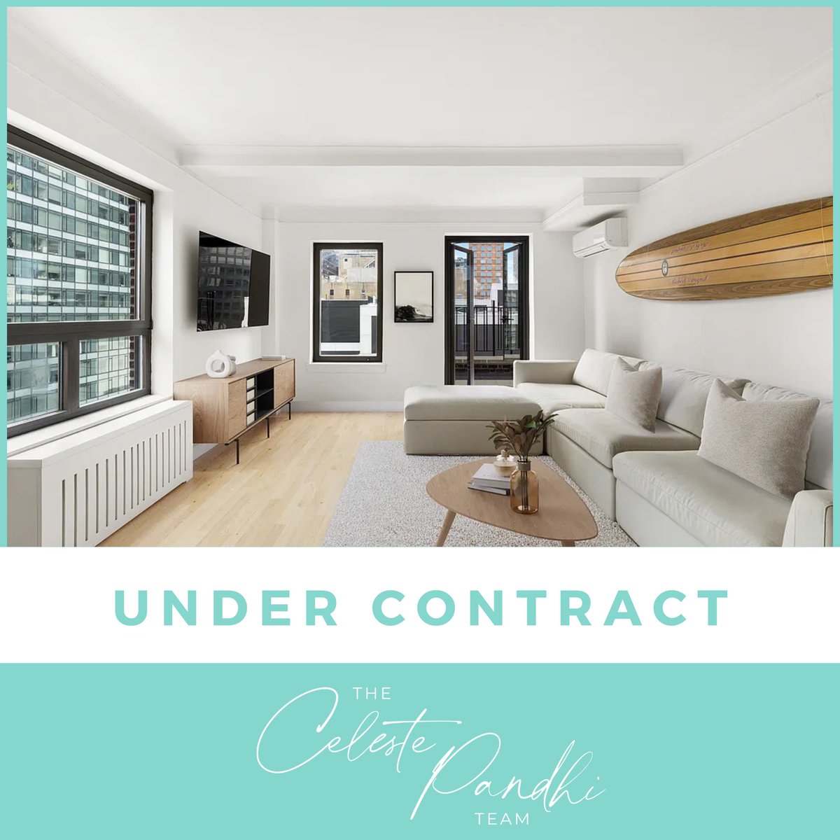 Under contract ✨ One of our exclusive Upper East Side listings: a sun-filled, beautifully renovated one-bedroom with a private balcony in a landmark Art Deco building. Classic charm meets modern luxury. #ues #undercontract #nycrealestate #thecelestepandhiteam
