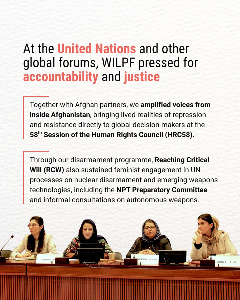 WILPF tweet media