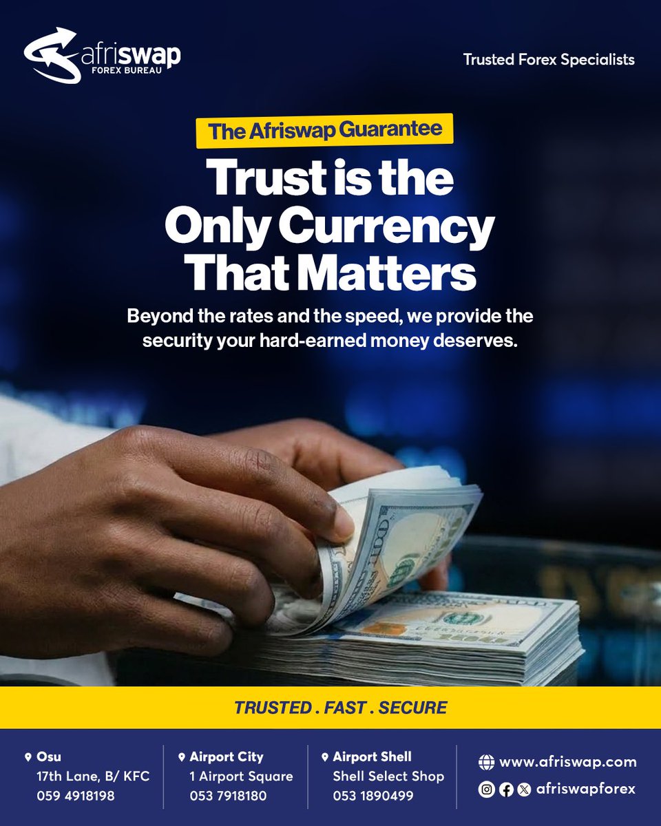 Afriswap Forex Bureau tweet media