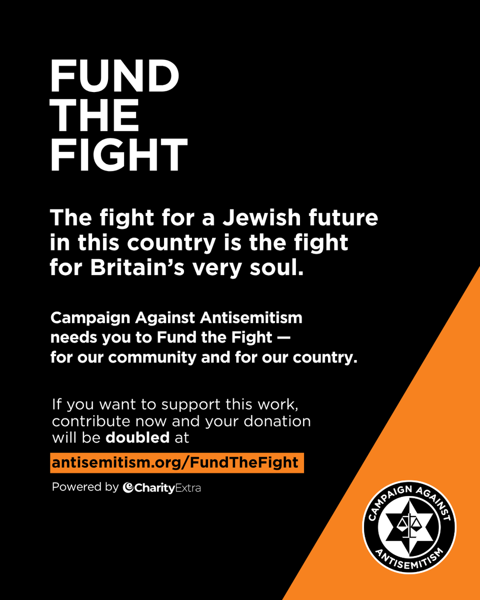 Campaign Against Antisemitism tweet media